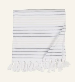 Badlakan multi/blå - 75x150 cm