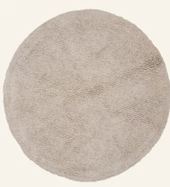 Badrumsmatta beige - ø60 cm
