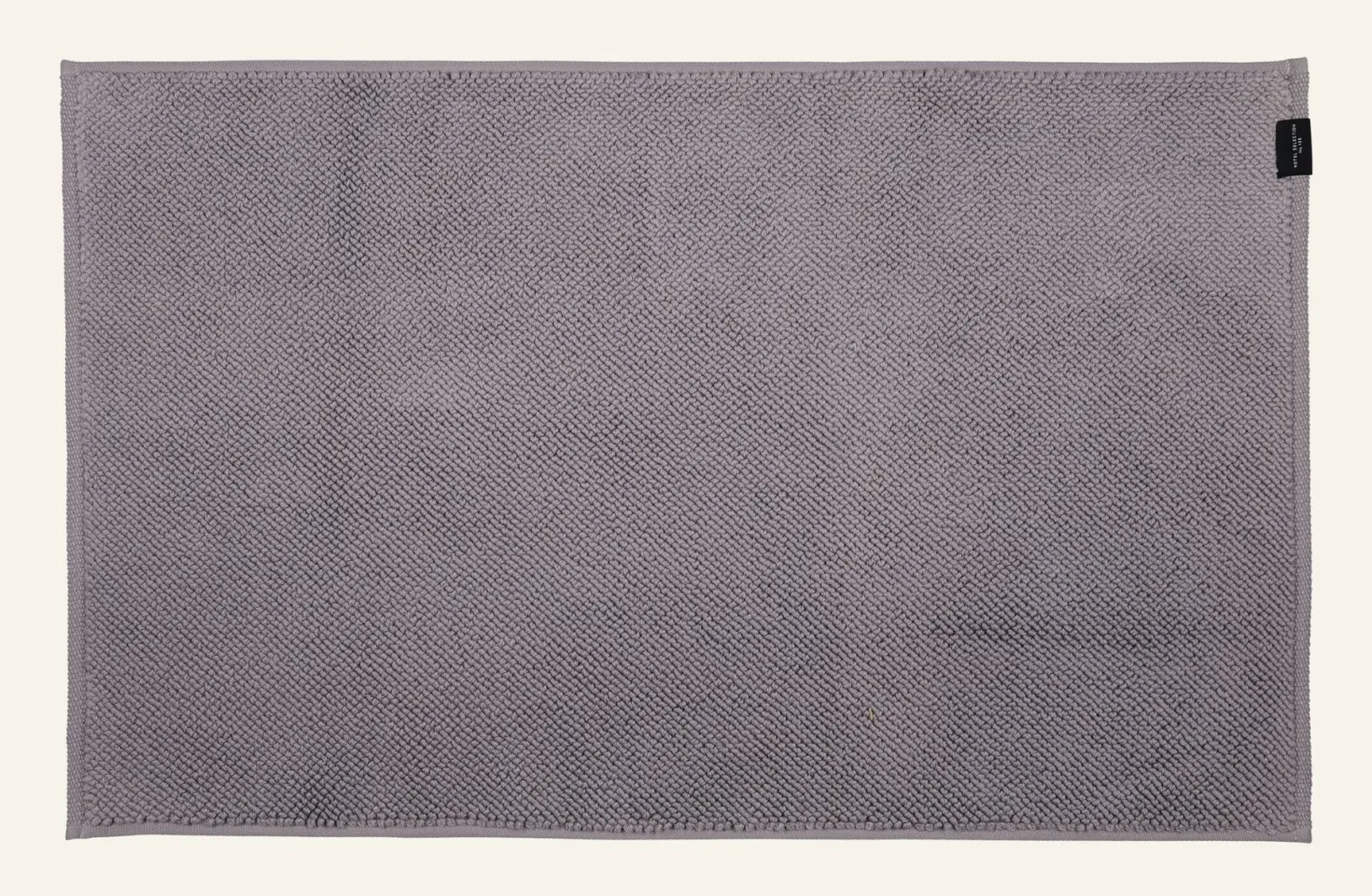 Badrumsmatta grå - 50x80 cm