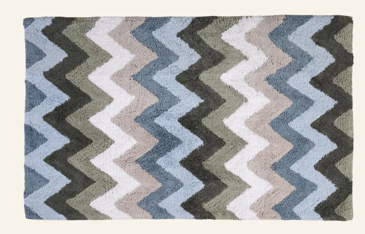 Badrumsmatta multi - 55x90 cm