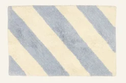 Badrumsmatta multi/blå - 50x80 cm