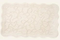 Badrumsmatta offwhite - 55x88 cm