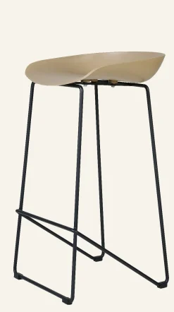 Barstol beige - 44x43x79 cm