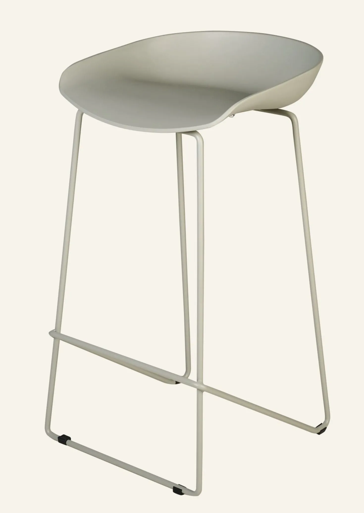 Barstol grågön - 44x43x79 cm