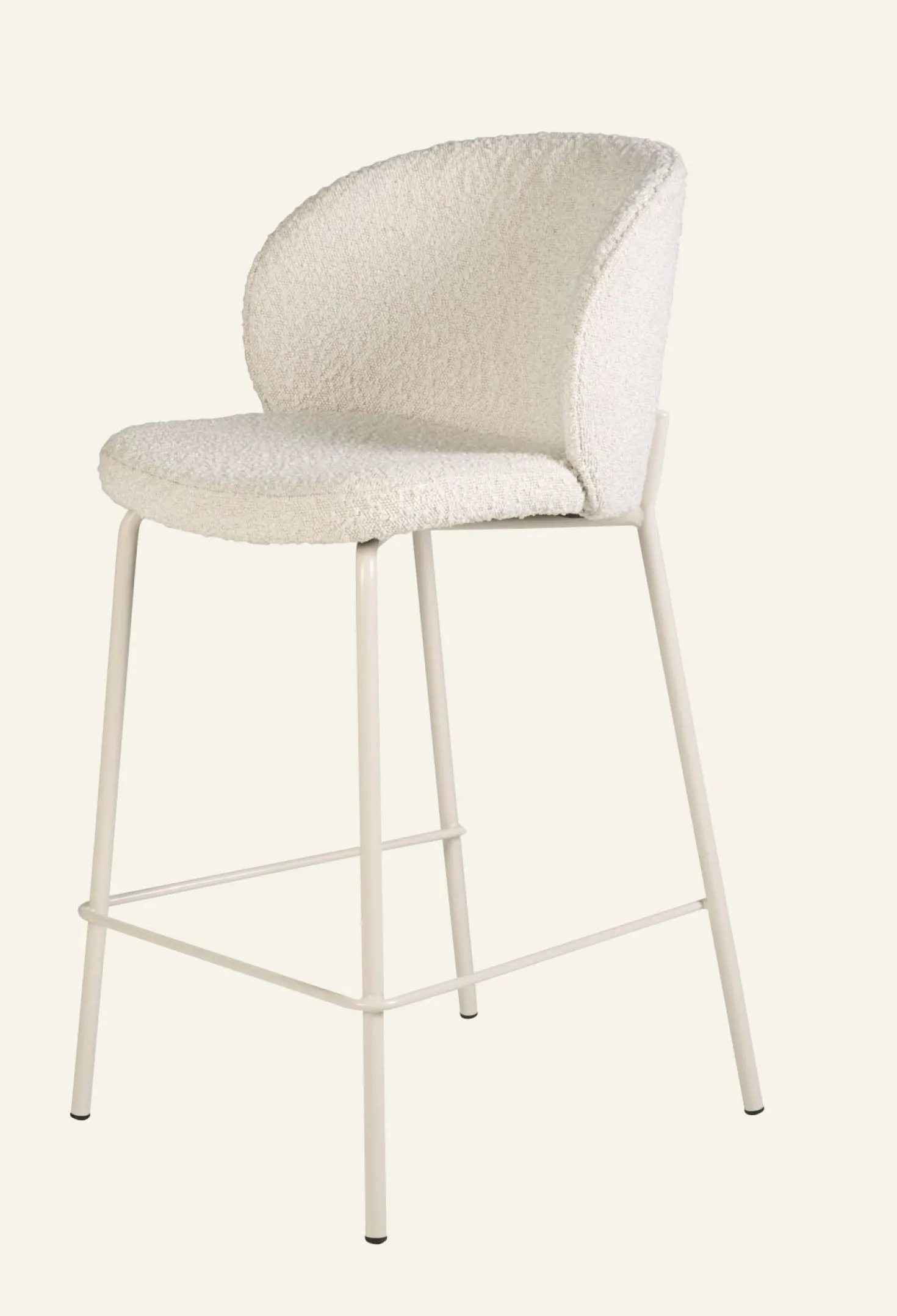Barstol offwhite - 50x48x94 cm