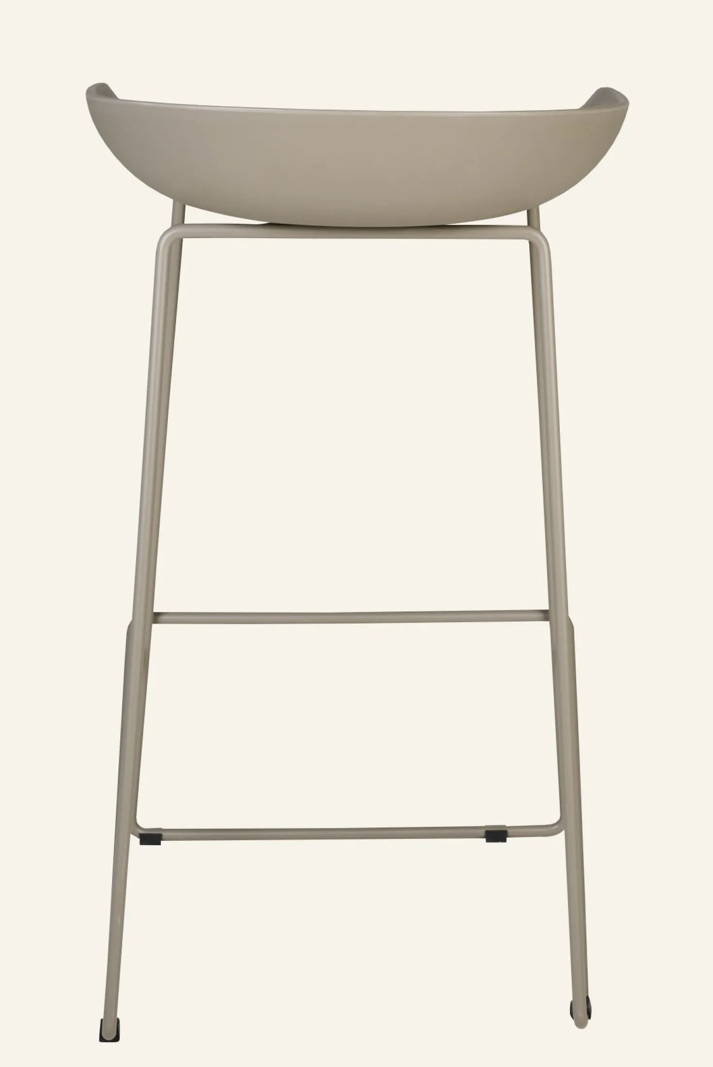 Barstol taupe - 44x43x79 cm