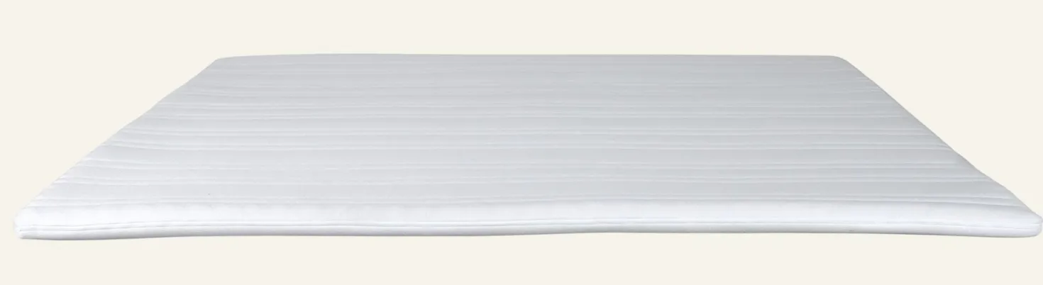 Bäddmadrass vit - 90x200 cm