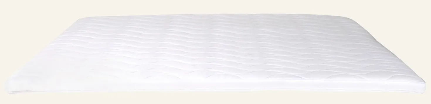 Bäddmadrass vit - 90x200 cm