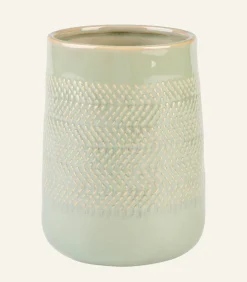 Bestick- och redskapsförvaring grön - 11,5x11,5x15 cm