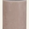 Blockljus beige - 6,8x15 cm