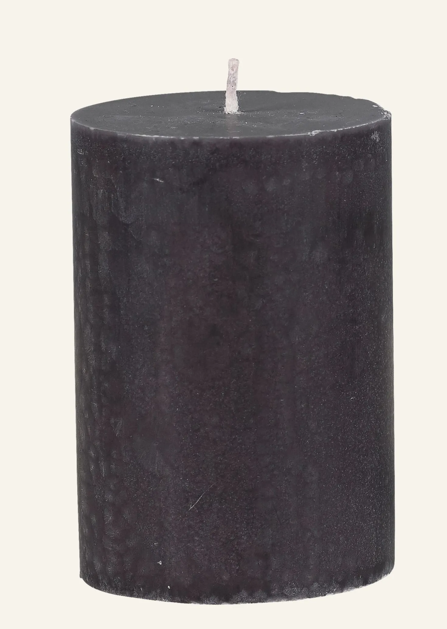 Blockljus mörkgrå - 6,8x15 cm