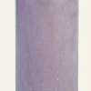 Blockljus mörklila - 6,8x15 cm