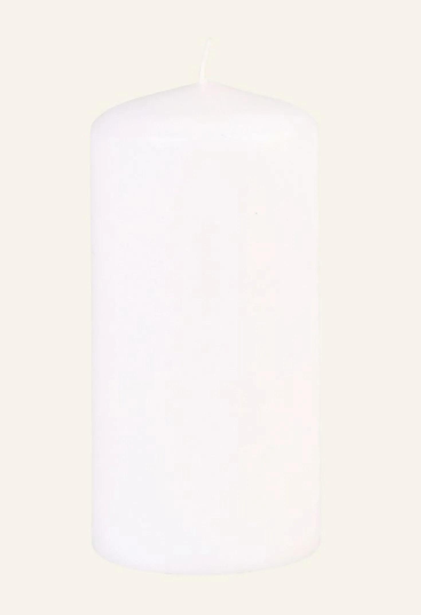 Blockljus vit - 5,8x12 cm