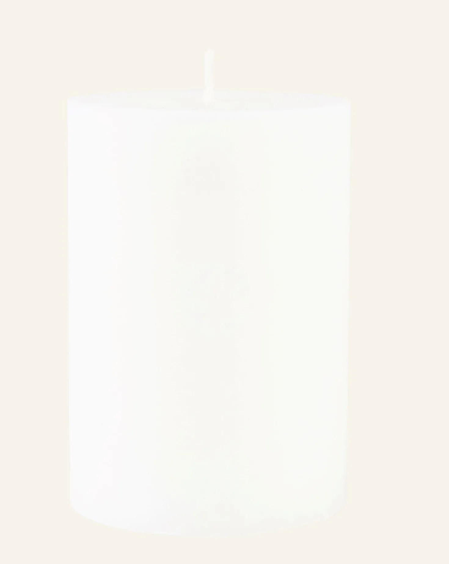 Blockljus vit - 7x10 cm