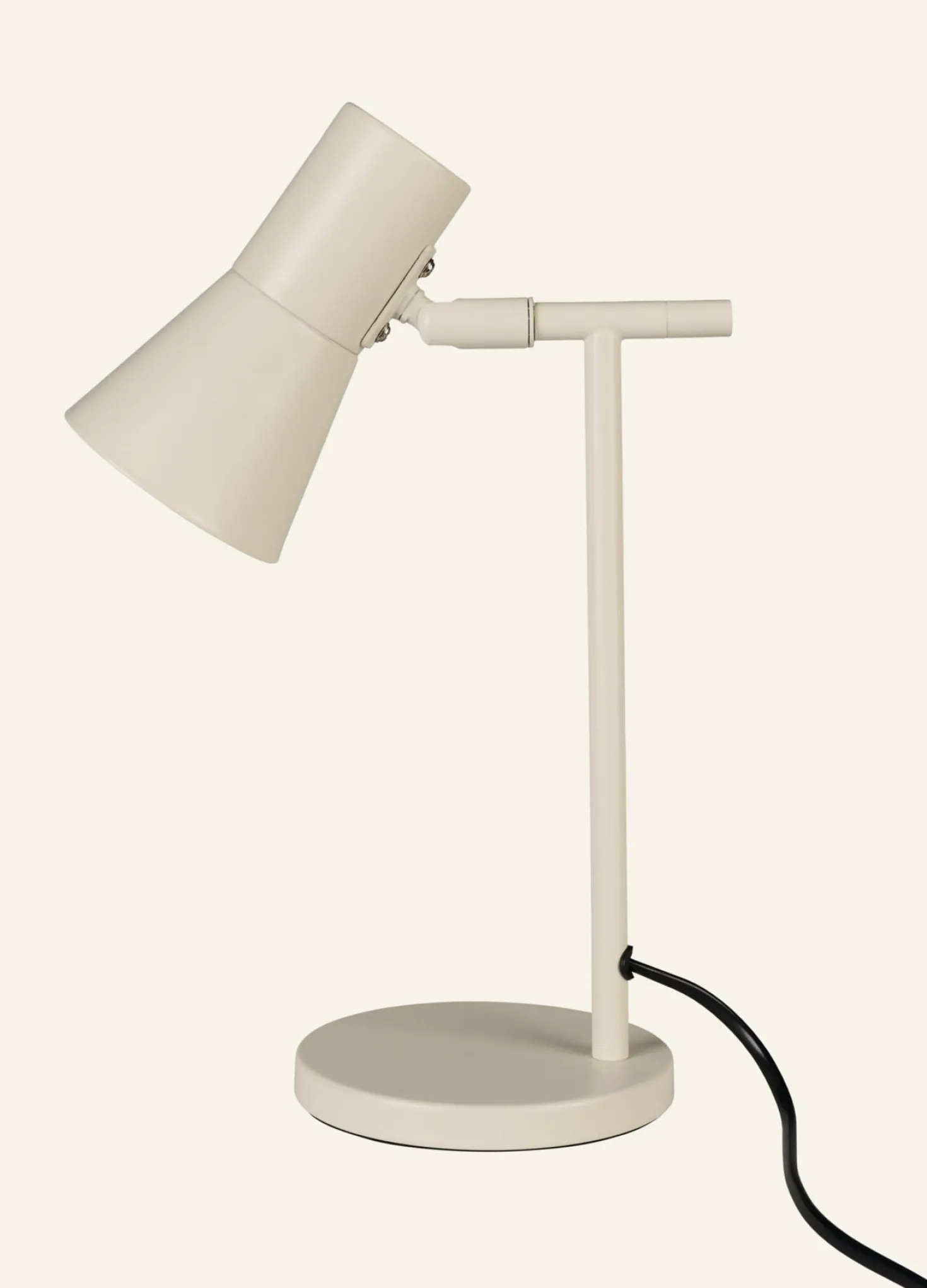 Bordslampa creme - 18,8x12x30,4 cm