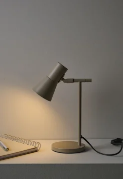 Bordslampa taupe - 18,8x12x30,4 cm