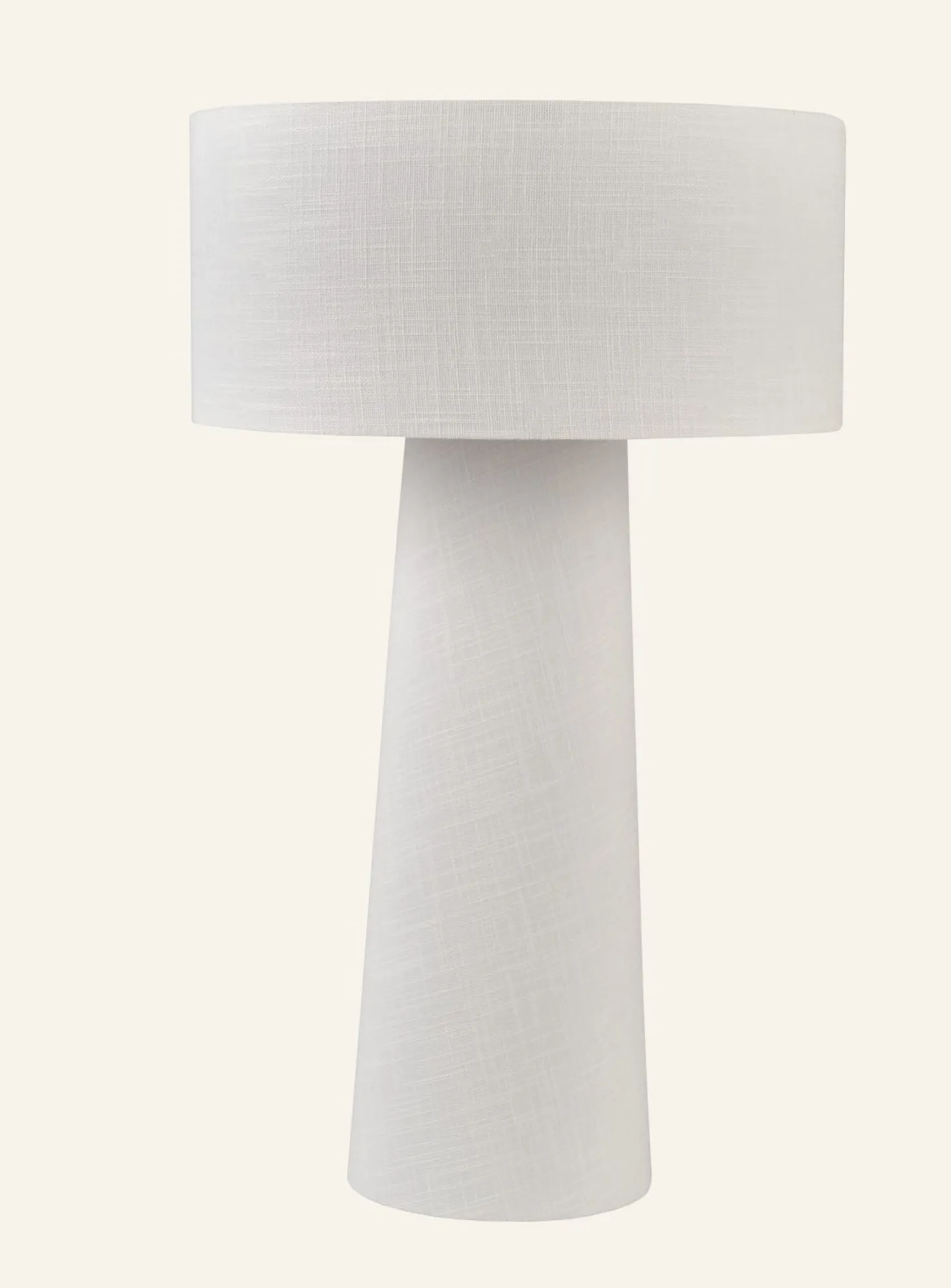 Bordslampa vit - 30x30x51 cm
