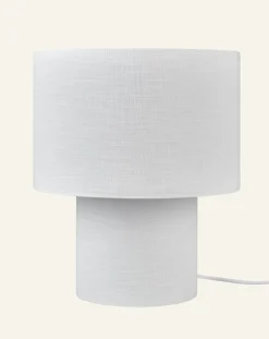 Bordslampa vit - 23x23x31 cm