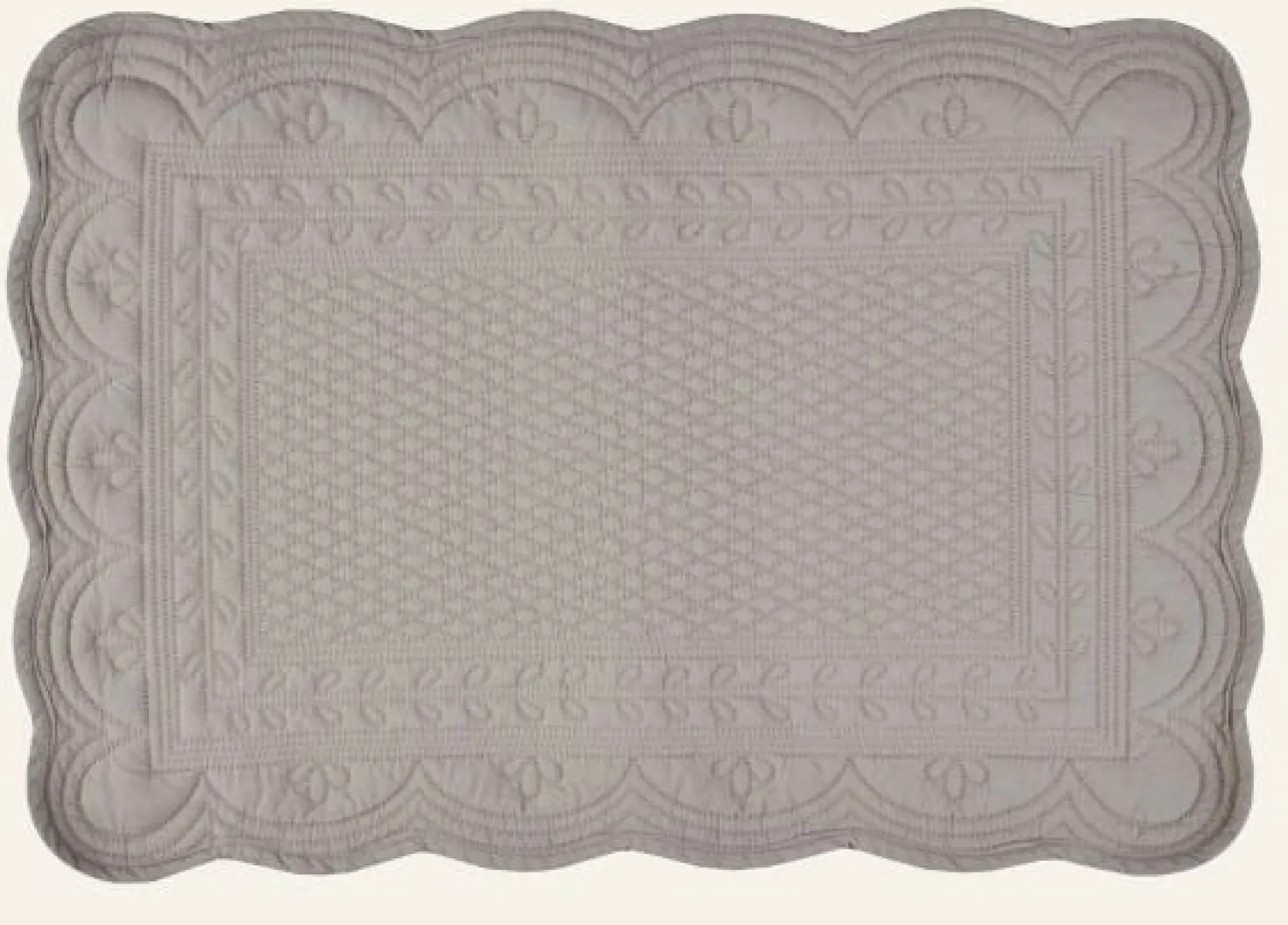Bordstablett beige - 33x45 cm