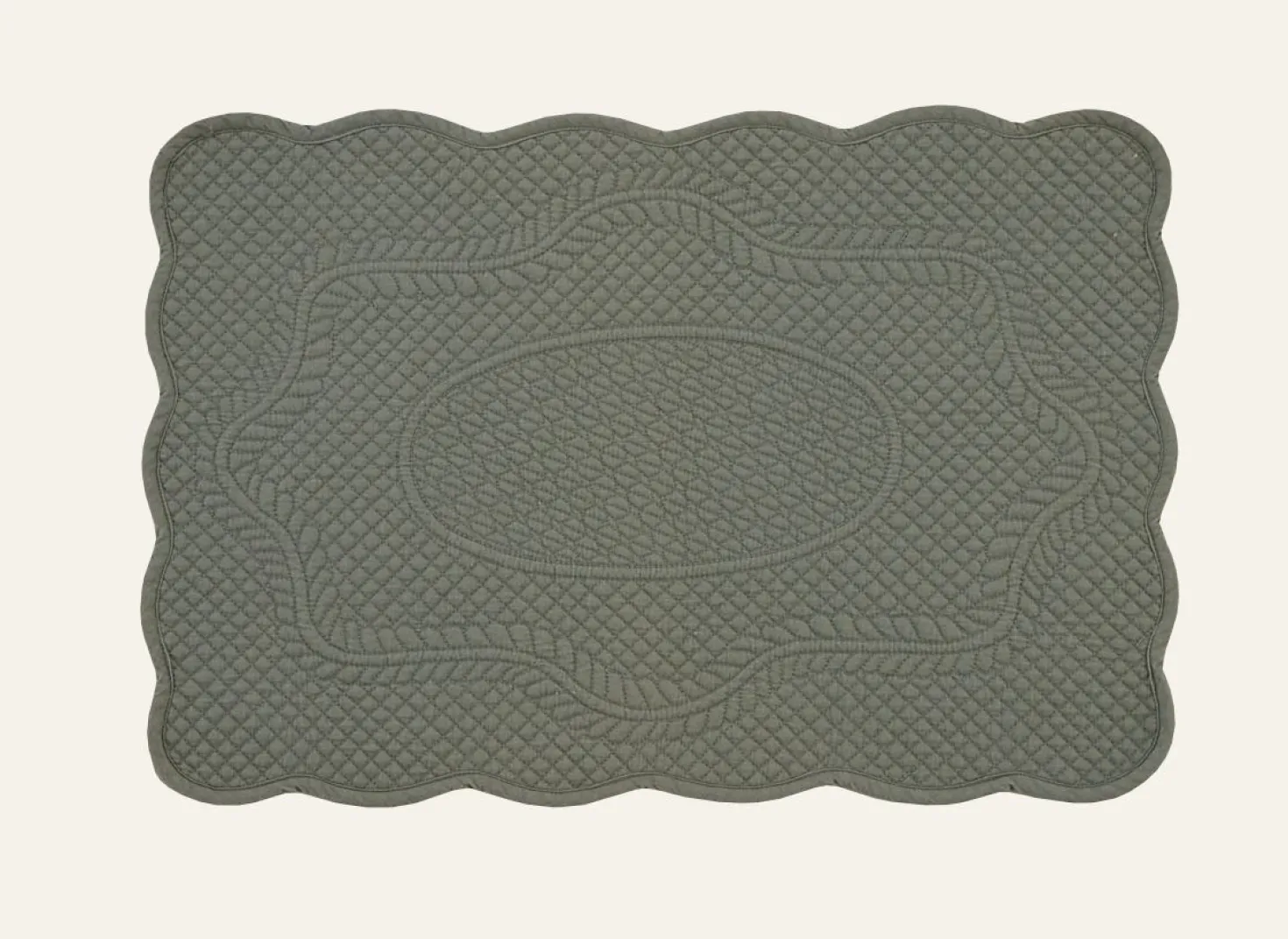 Bordstablett ljusgrön - 33x48 cm