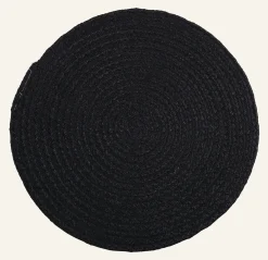 Bordstablett svart - ø38 cm
