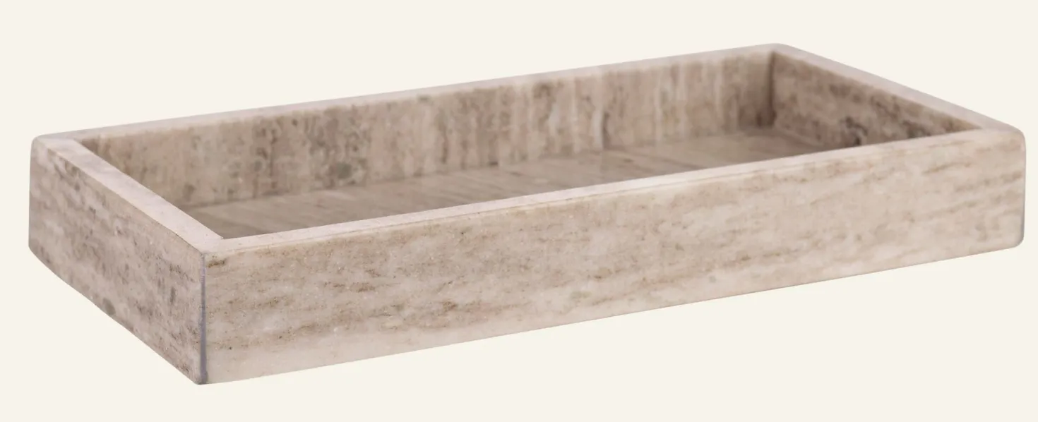 Bricka beige - 30x15x4 cm