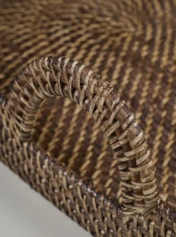 Bricka mörkbrun - 49x73x9 cm