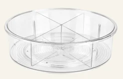 Bricka transparent - 30,3x30,3x9,3 cm