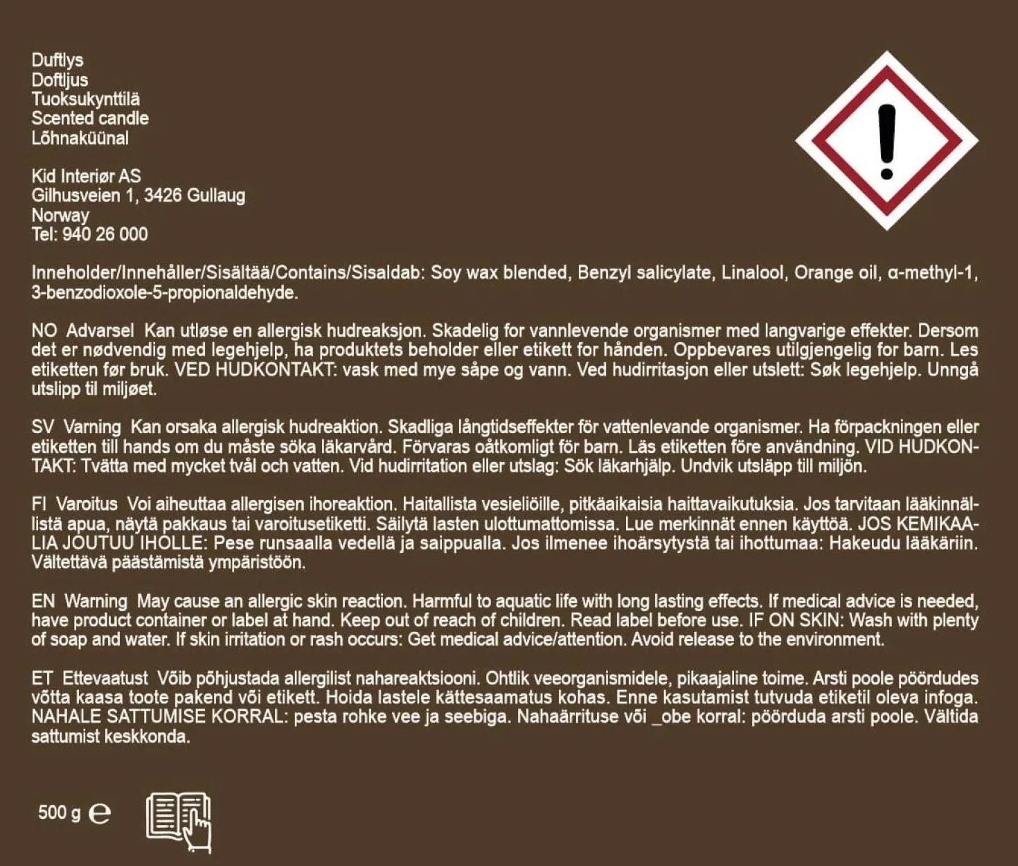 Doftljus sand - 500 g