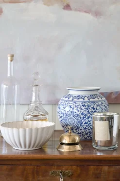 Doftljus silver - 12 cm