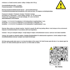 Doftljus vit - 650 g