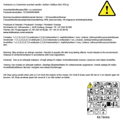 Doftljus vit - 650 g