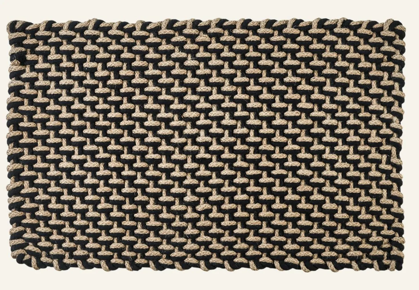 Dörrmatta svart - 50x80 cm