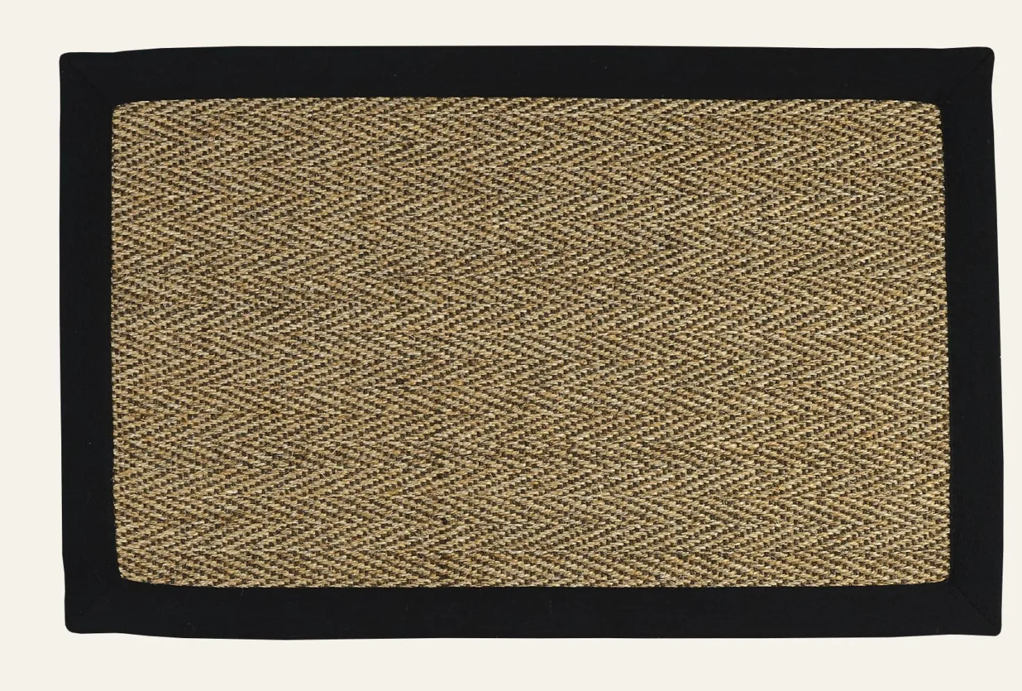 Dörrmatta svart - 50x80 cm