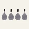 Duktyngd, 4-pack mörkgrå - 5 cm