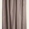 Duschdraperi beige - 180x200 cm