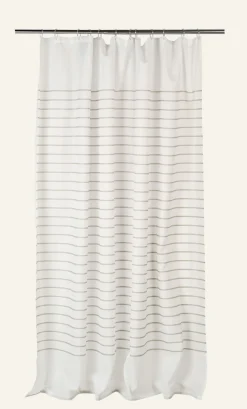 Duschdraperi multi/beige - 180x200 cm