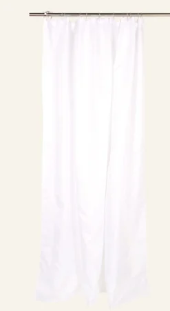 Duschdraperi vit - 180x200 cm