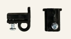 End stopper svart - 2 stk