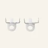 End stopper vit - 2 stk