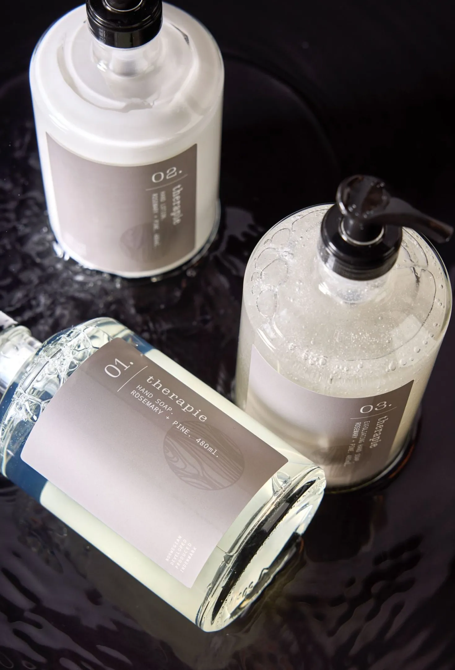 Exfolierande handtvål transparent - 480 ml