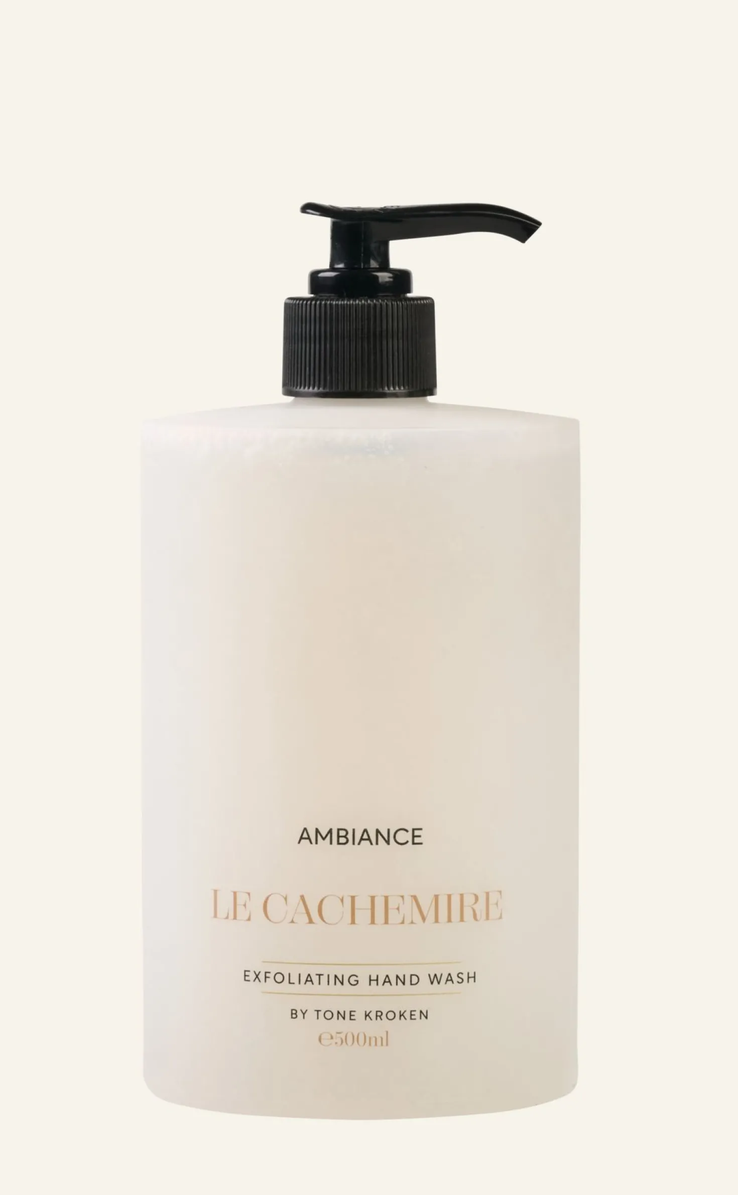 Exfolierande handtvål vit - 500 ml