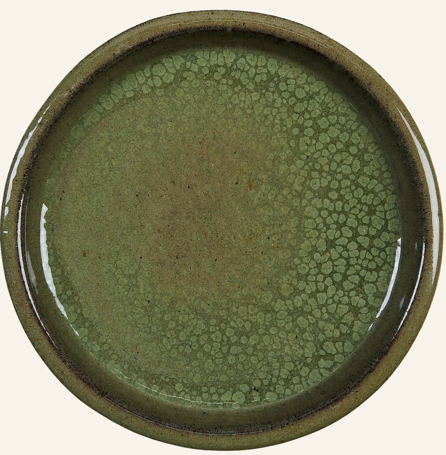 Fat ljusgrön - ø22,5 cm