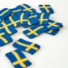 Flaggpynt multi/blå - 50stk