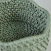 Flaskkorg grön - ø12 h7 cm