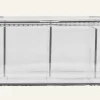 Förvaringslåda transparent - 17,3x27,5x9,5 cm