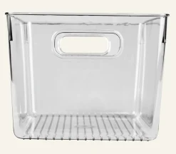 Förvaringslåda transparent - 22x29x17 cm