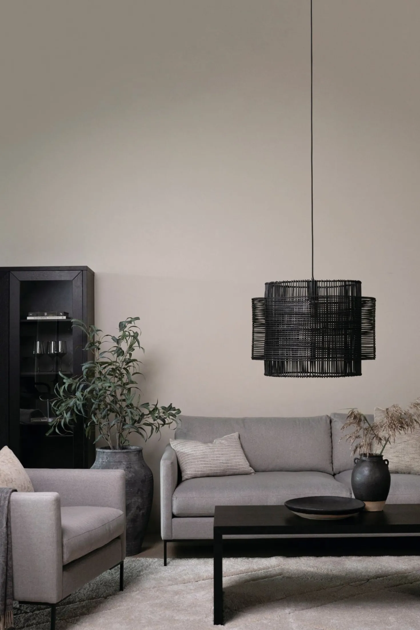 Fåtölj ljusgrå - 86x95x83 cm