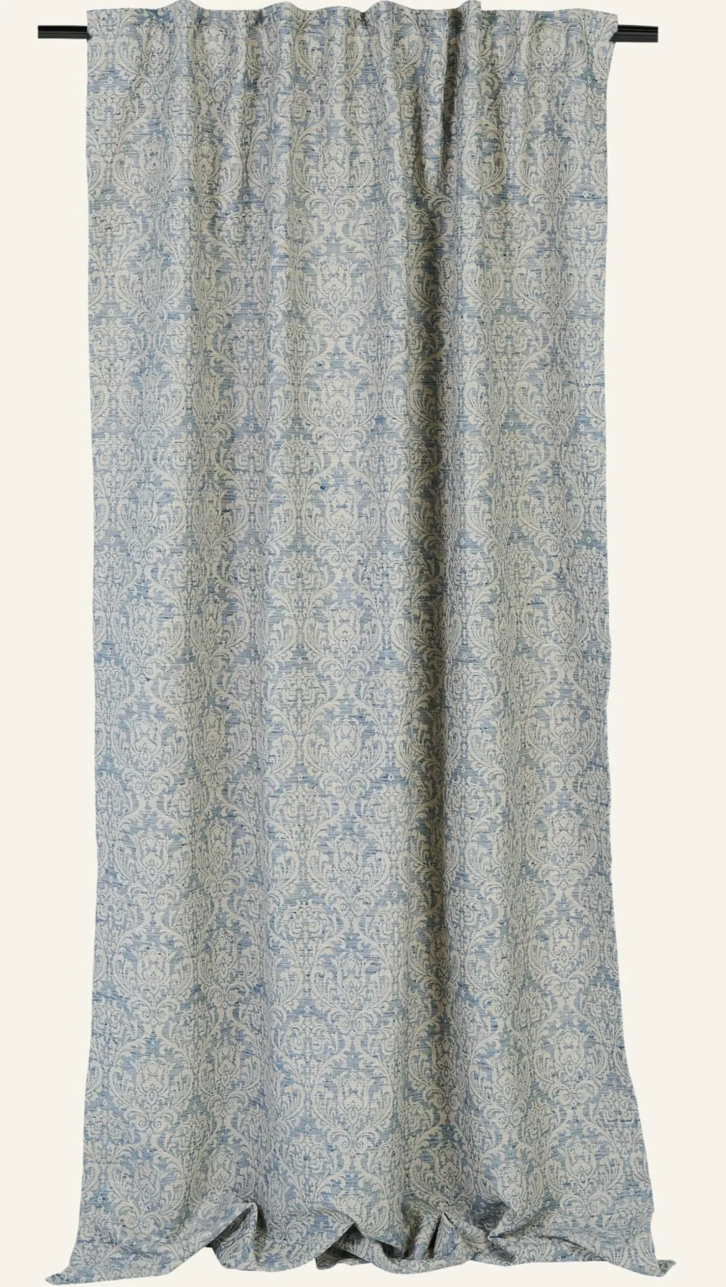 Gardin blå - 140x250 cm