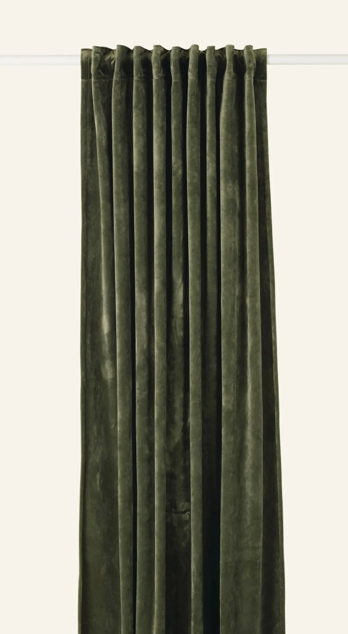 Gardin grön - 135x300 cm